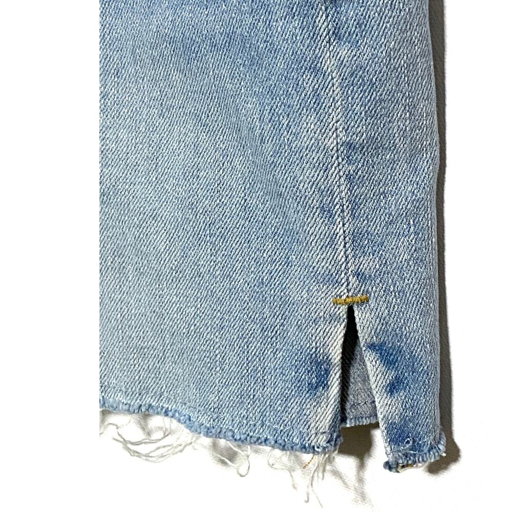 J Crew Denim Cut Off Raw Hem Denim Jean Shorts Womens 27 Casual Normcore NWT - Picture 3 of 9